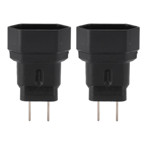 1-15P zu Netzadapter: männlich zu weiblich, 2 Stück 1