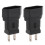 1-15P zu Netzadapter: männlich zu weiblich, 2 Stück 13