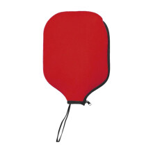 Neoprene Paddle Cover for Table Tennis and Pickleball Rackets, Protective Storage Sleeve, Water-Resistant, Black