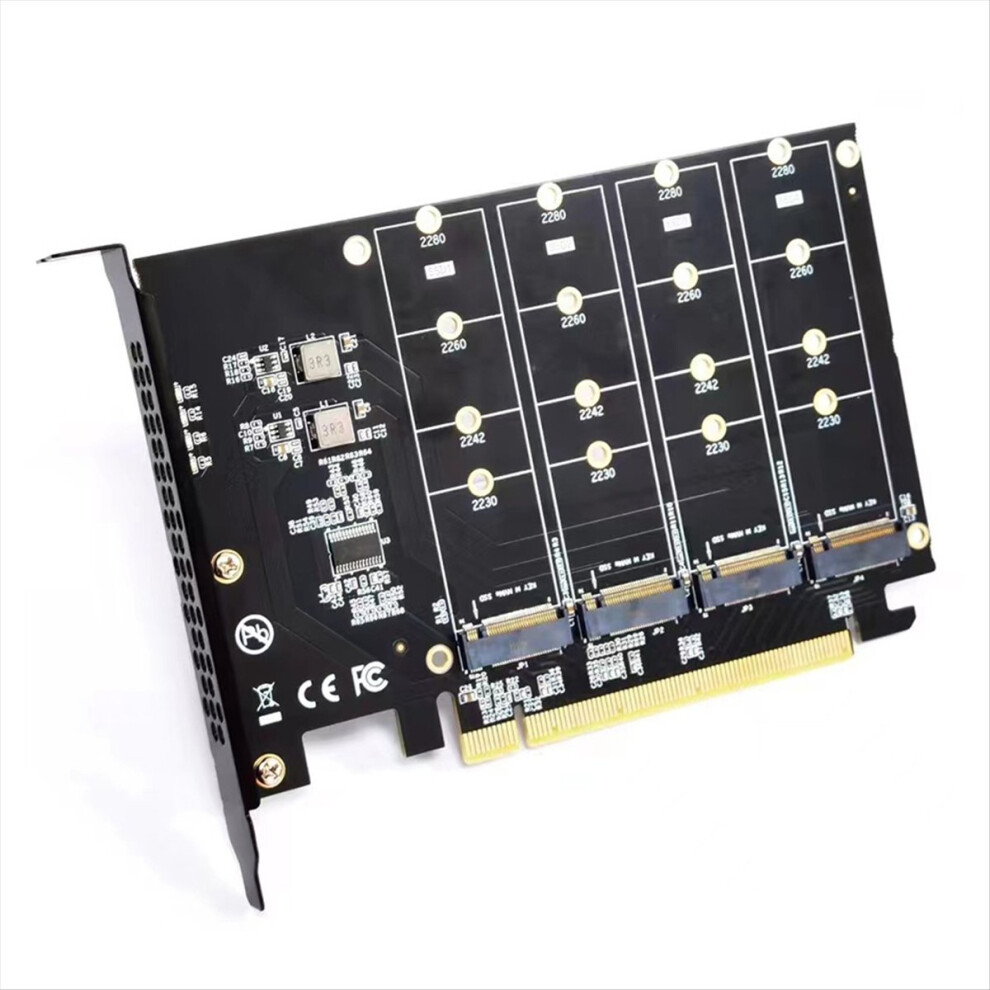 M.2 Nvme To Pcie Adapter Gen4 X16 Expansion Card Compatible With 2230 4713049691189