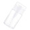 Refillable 100ml Clear PP Pump Dispenser Bottle with Dust Proof Lid 11