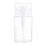 Refillable 100ml Clear PP Pump Dispenser Bottle with Dust Proof Lid 3