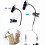 Clipe de microfone profissional para saxofone MU100S para microfones fixos 5