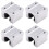 4 τμχ SBR10UU ρουλεμάν μπλοκ μεταφοράς για SBR10 Linear Support Rail 2