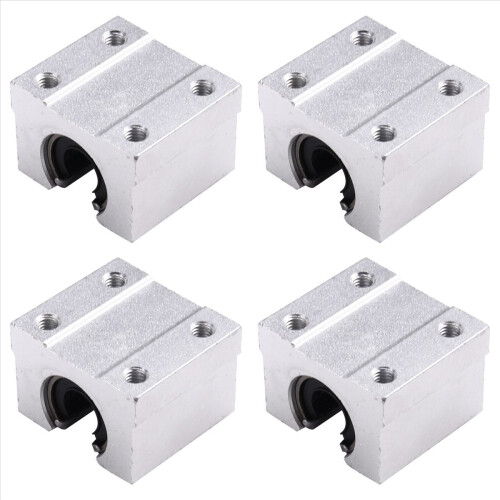 4 τμχ SBR10UU ρουλεμάν μπλοκ μεταφοράς για SBR10 Linear Support Rail 1