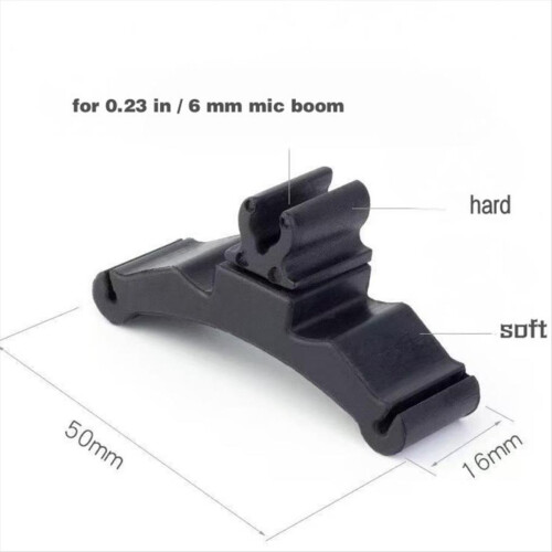 Clip per microfono a doppio basso modulare M100B per supporto DPA4099 1