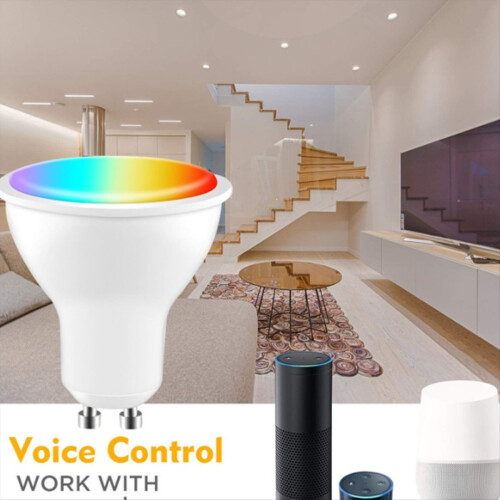 Tuya GU10 Smart LED Bulb Dimmable 5W AC200-240V 2PCS 1