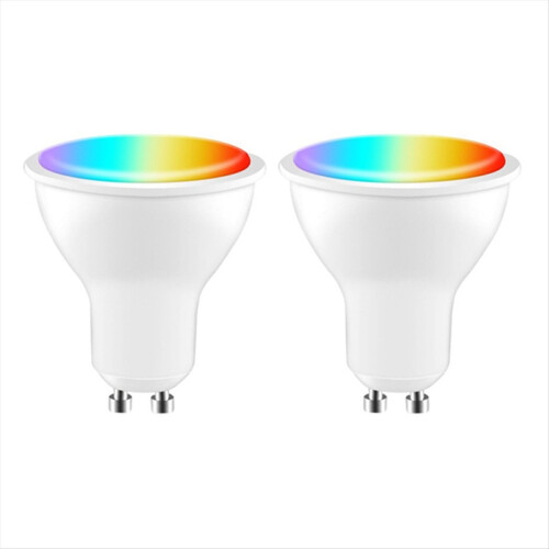 Tuya GU10 Smart LED Bulb Dimmable 5W AC200-240V 2PCS
