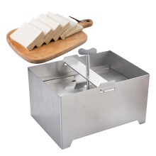 Stainless Steel Paneer Maker Press Mold | Efficient Water Removing Paneer Press for Firm and Extra Firm Cheese