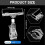 30PCS Clear Sign Clips Plastic Rotable -Clip Sign Holder 2