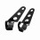 2pcs Motorcycle Headlight Mount Brackets Fork 4