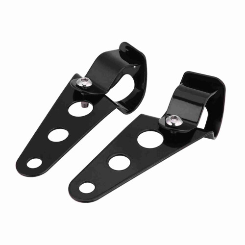 2pcs Motorcycle Headlight Mount Brackets Fork 2
