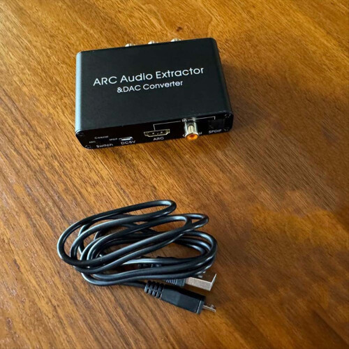ARC Audio Extractor DAC for Digital to Analog Conversion 1