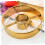 Cookie Press 2Pcs Multi-Function Tiny Tart Tins Cake Stand Doughnut Press Mold 5