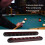 Θήκη για Cue Pool Ξύλινη θήκη για σνούκερ τοίχου Cue Pool με κλιπ 4