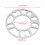 2Pcs 10mm Aluminum Alloy Wheel Spacers Shims 11