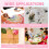 Quick Drying Color Spot Glue Pen Bulk,Quick Dry Roller Glue Pens 6
