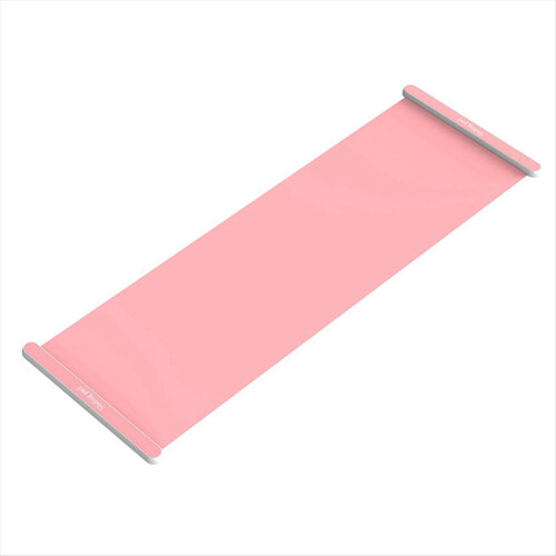 Yoga Sliding Mat Indoor Skating Training Board Mat 180cm Ροζ