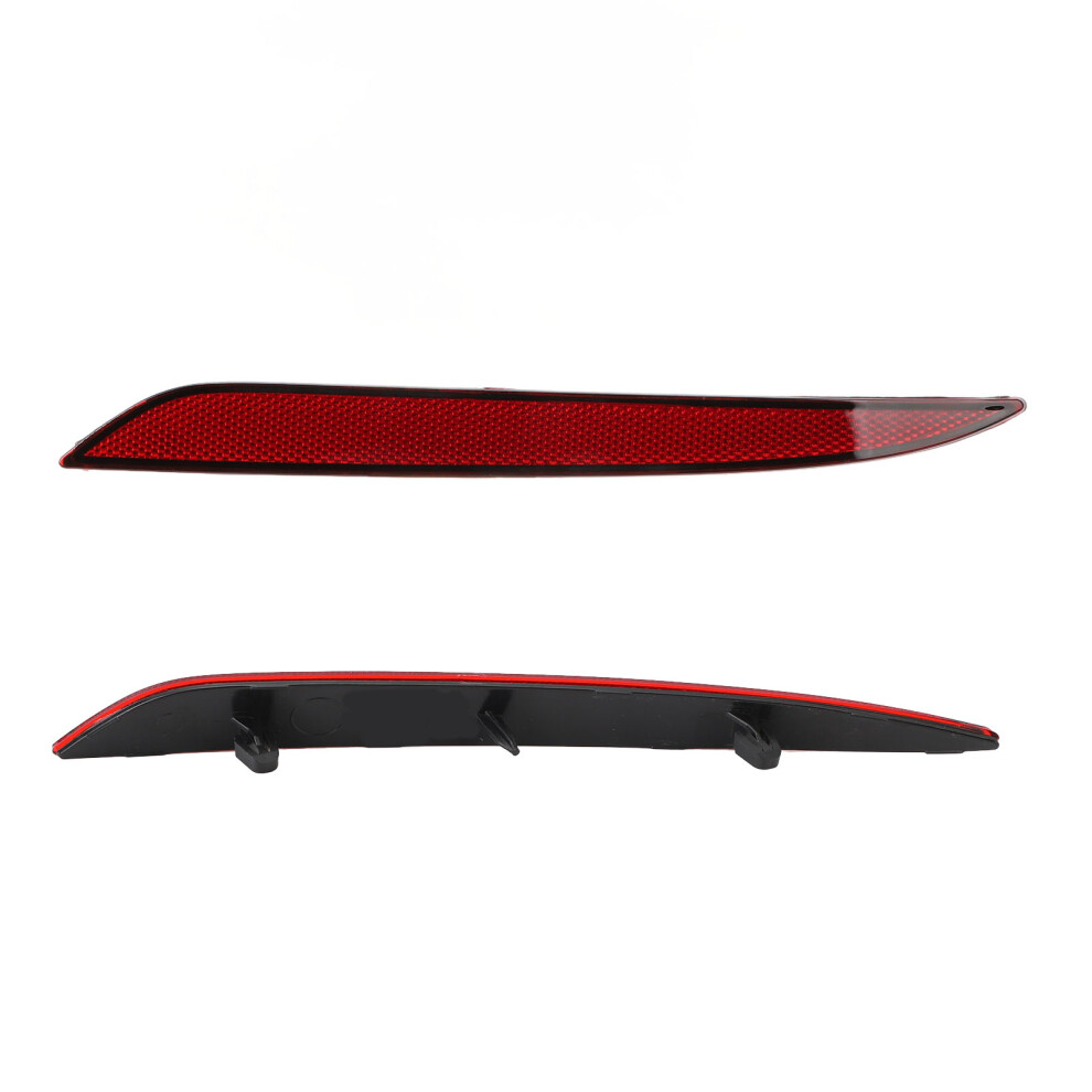 Rear Bumper Reflector Pair For Tesla Model 3 Lens Replacement Red 4321349160603