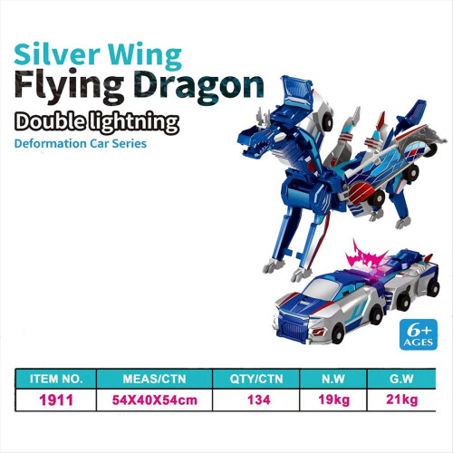 Carro de brinquedo super combinado de transformação mágica A 1