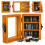 Anxiety Bookshelf Mini Bookshelf με 60τμχ Mini Books 5