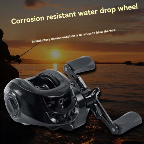 Moulinets baitcasting 7,2/1 pour débutants 2