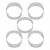 10Pcs 6cm Perforation Fruit Pie Cake Mousse Molds Baking Mould Tool 2