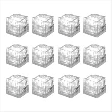 Multi-Color Flashing LED Ice Cubes, Glow Lights for Nighttime Bar