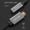 QGeeM HDMI Single to Mini DP Converter Adapter Cable UHD 4K@30Hz Plug 2