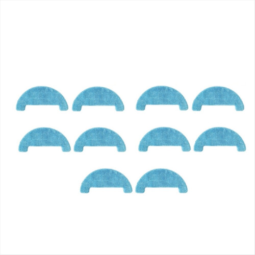 10 panni per mocio per robot aspirapolvere D2 D3 D6 E20 E30 E31 1