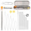 74 Pcs Beading Needles Set for Jewelry Making Various Sizes 1