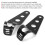 Aluminium Alloy Black Motorcycle Headlight 8