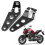 Aluminium Alloy Black Motorcycle Headlight 5