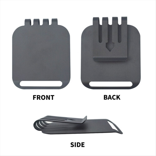 Almofadas de pouso para acessórios de bolsa de golfe, clipe magnético para toalhas de golfe, B 2