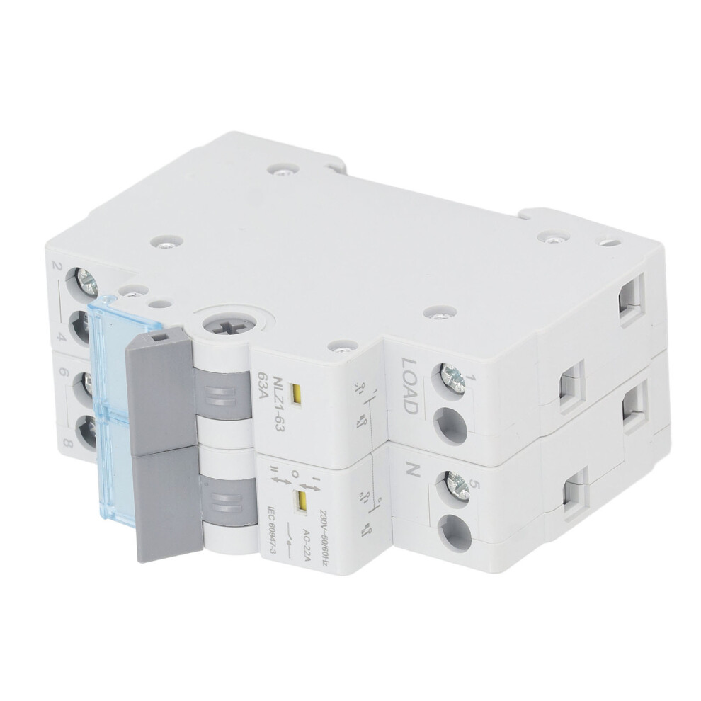 35Mm Din Rail Dual Power Manual Transfer Switch 63A Safe Interlock 4361349163495