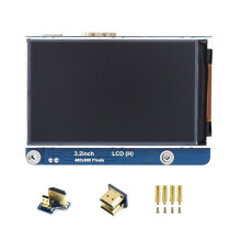 Adjustable Brightness 3.2inch IPS LCD Display, 480x800Pixel,