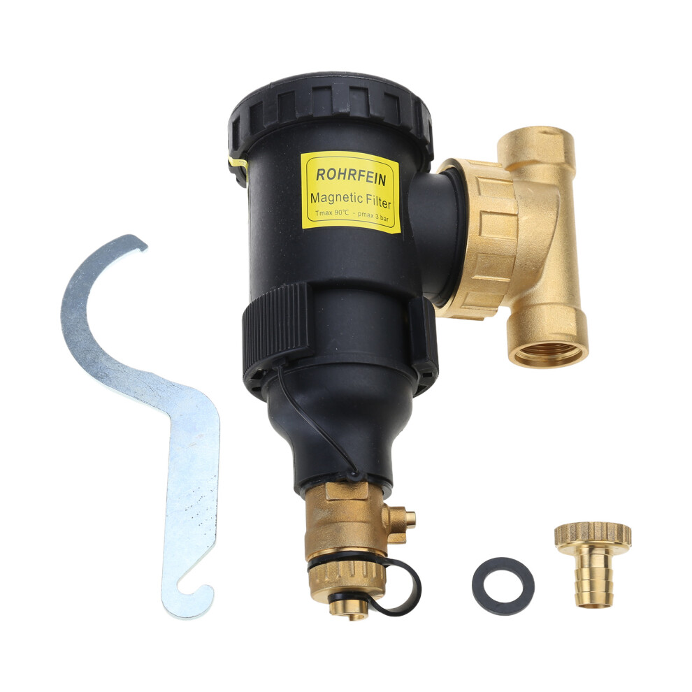 Brass Magnetic Dirt Remover Separator Wall-Mounted Boiler 7751000018146