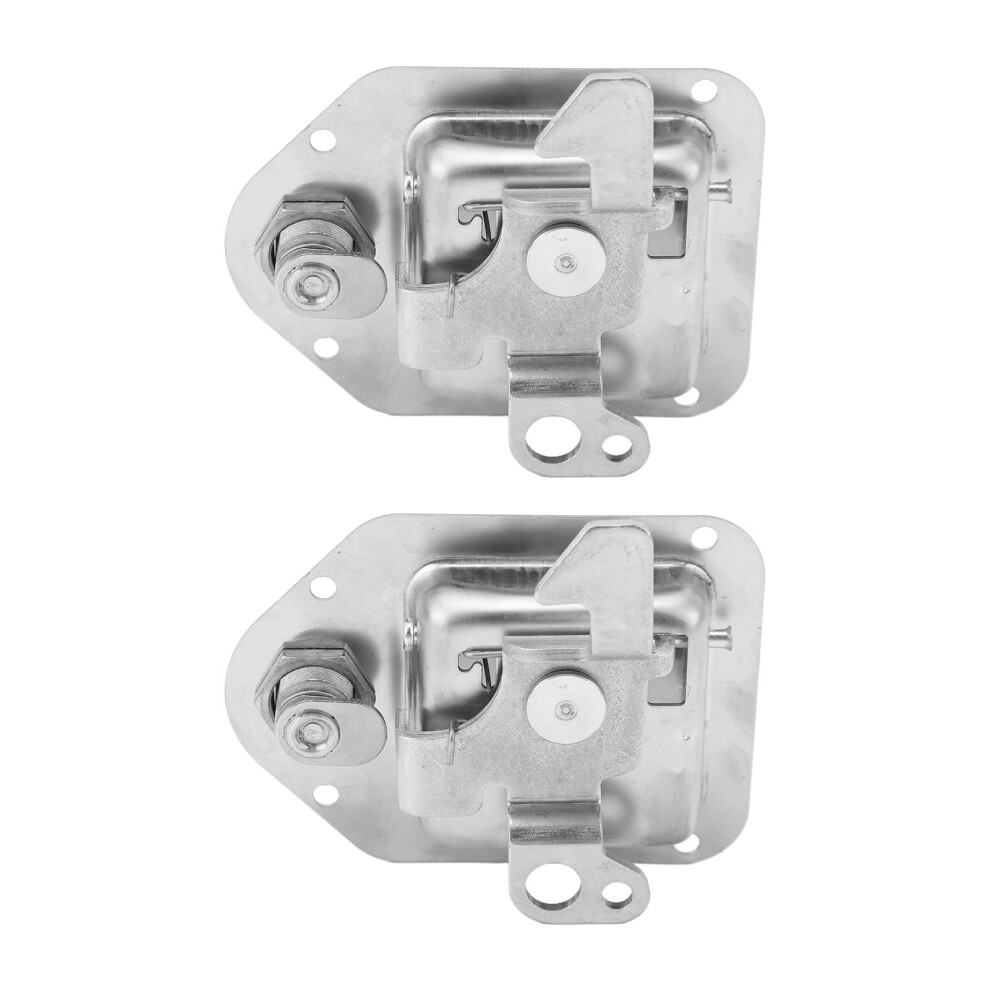 Secure Stainless Steel Toolbox Handle Latch With 4 Keys For Rv Utv Atv Truck 4241349163865