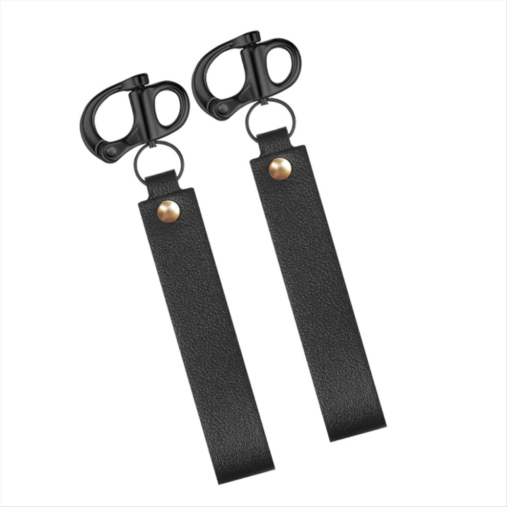 2Pcs Mask Quick Release Shackle With Leather Handle For Firefighter 4711764309266