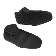 Luvas protetoras de mão de borracha ergonômicas para academia Workout Grips
