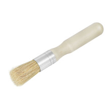 Holzgriff Borstenpinsel Öl Acryl Pinsel Malwerkzeug Hellgelb