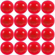 50Stk Bunte Aktivitäts-Losbälle Rot Aus Langlebigem PP Für Spiele