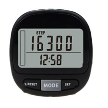3D Pedometer Accurate Step Counter with Clip Large Display
