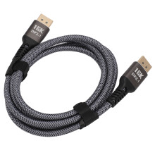 DisplayPort 2.1 16K 40Gbps Cable 30Hz 3D HDR Male to Male for G Sync 1.5m