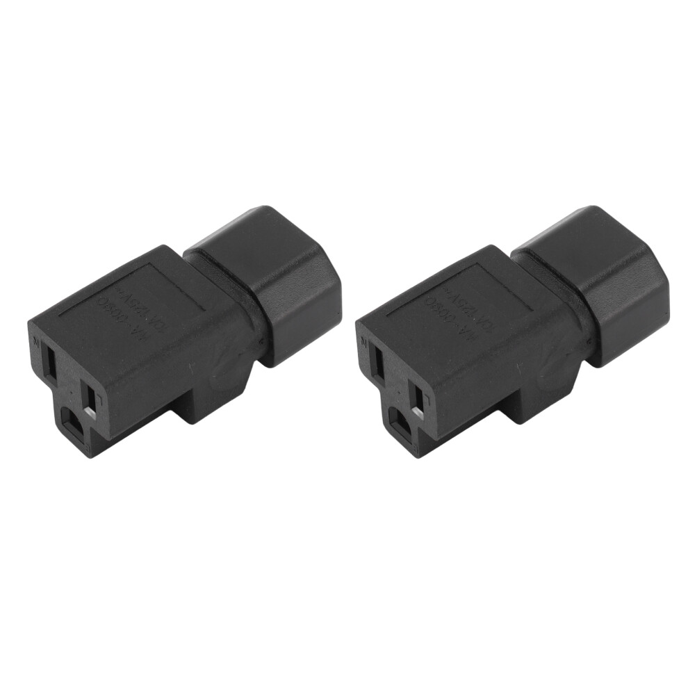 Versatile Iec320 C14 To Nema 5 15R Power Adapter For Electronics 7891349164552