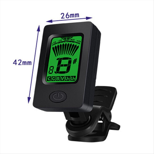 Guitar Tuner Charging Περιστρεφόμενος Μουσικός Εξοπλισμός Guitar Tuner 1