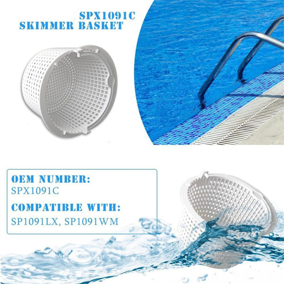 2Pack Skimmer Basket For Hayward Above Ground Pool Automatic Skimmer 4711764332998