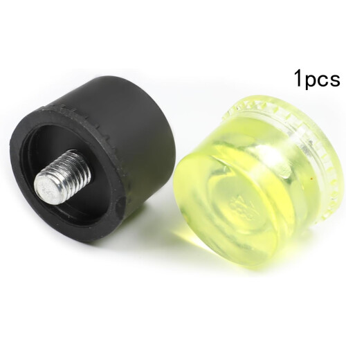 30mm Diameter Rubber Plastic Mallet Hammer Replacement Striking Head Tip Set for Tool Compatibility 2