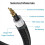 Διαχωριστής USB L σε 2 RCA Y για καλώδιο σύνδεσης ήχου iPhone 6 2 μέτρων 3