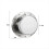 Kitchen Timer Mechanical Manual Stainless Steel with Magnetic Silver 3